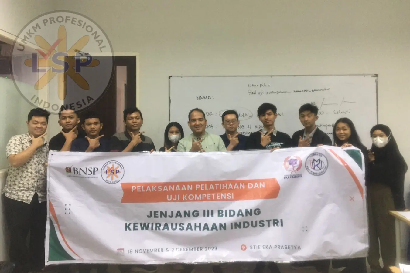 Pelaksanaan Uji Kompetensi Dengan Skema Jenjang III Bidang Kewirausahaan Industri