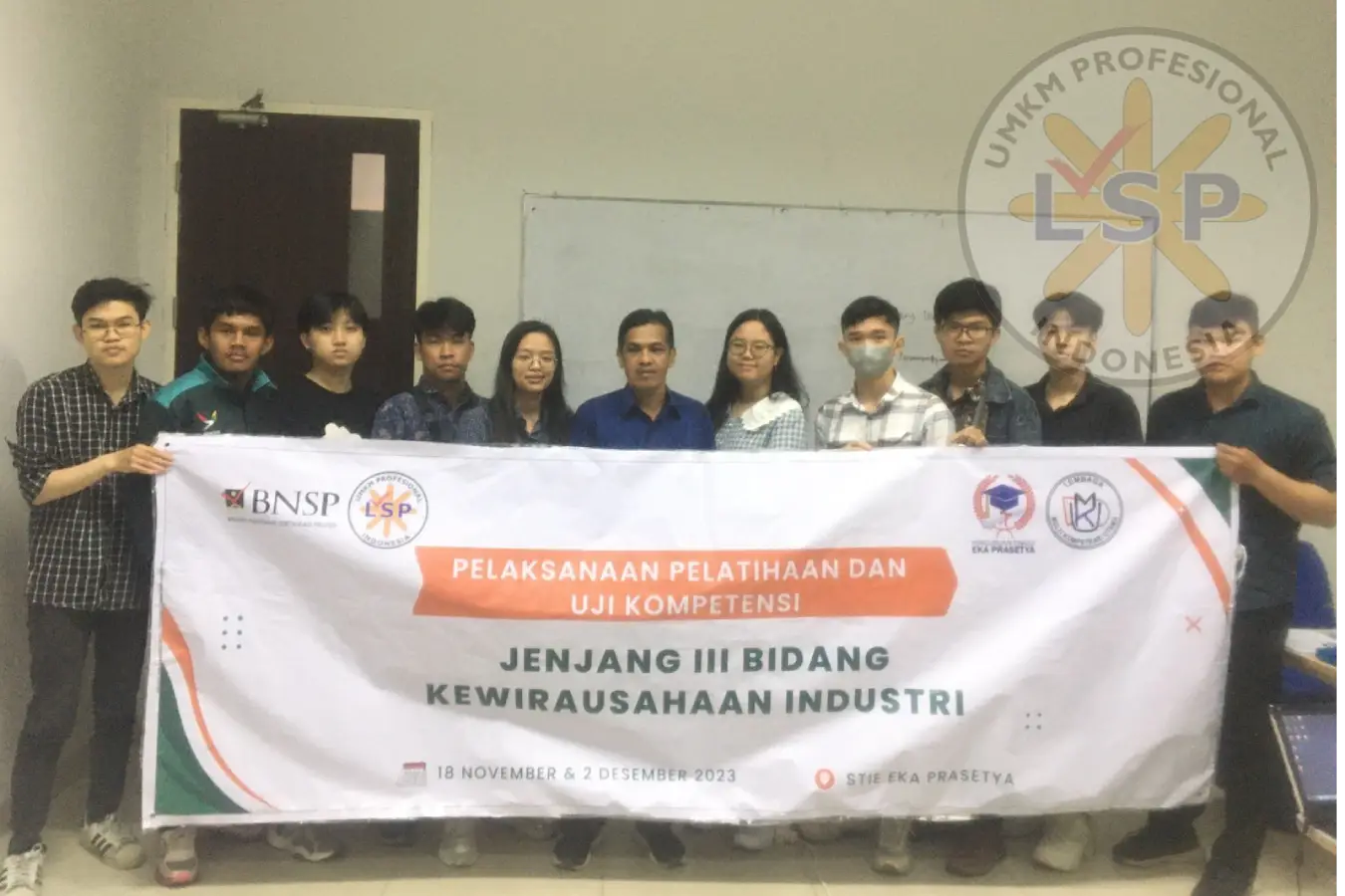 Pelaksanaan Uji Kompetensi Dengan Skema Jenjang III Bidang Kewirausahaan Industri