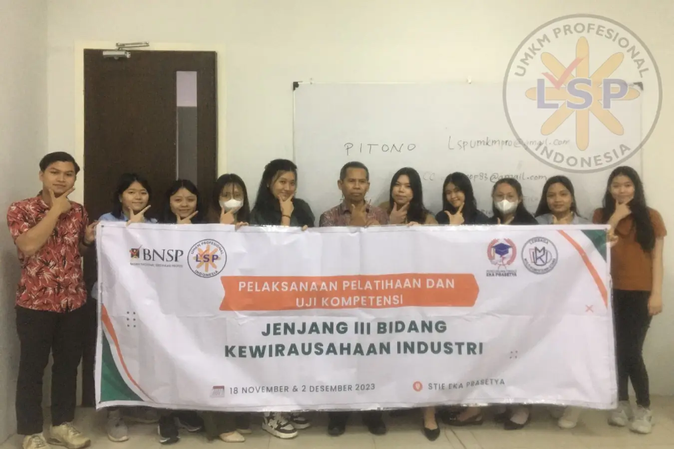 Pelaksanaan Uji Kompetensi Dengan Skema Jenjang III Bidang Kewirausahaan Industri