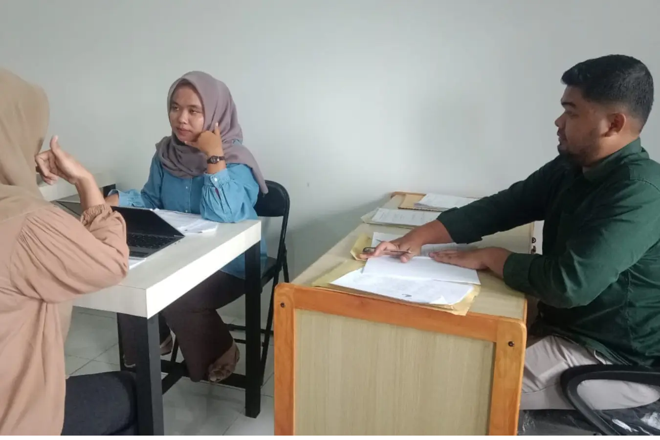 Pelaksanaan Uji Kompetensi Dengan Skema Pengelolaan Umpan Balik  Pelanggan dan Jenjang III Bidang Kewirausahaan Industri . Yang Dilaksanakan Pada 28 April 2025 Di Universitas Labuhanbatu
