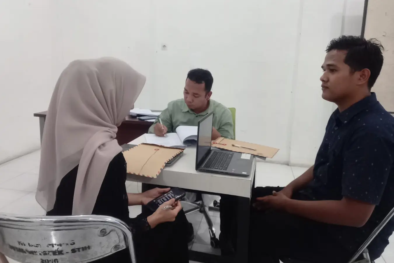 Pelaksanaan Uji Kompetensi Dengan Skema Pengelolaan Umpan Balik  Pelanggan dan Jenjang III Bidang Kewirausahaan Industri . Yang Dilaksanakan Pada 28 April 2025 Di Universitas Labuhanbatu